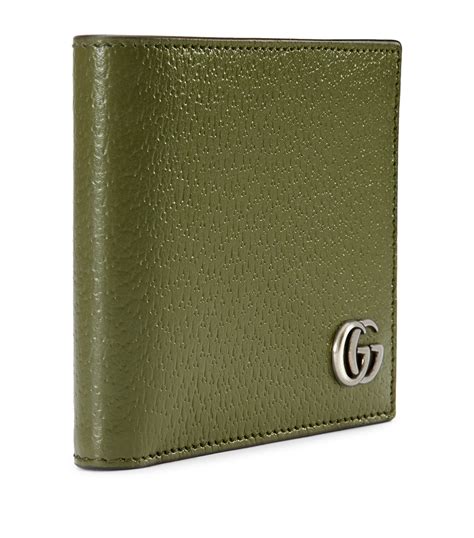 gucci gg marmont leather bi fold wallet.